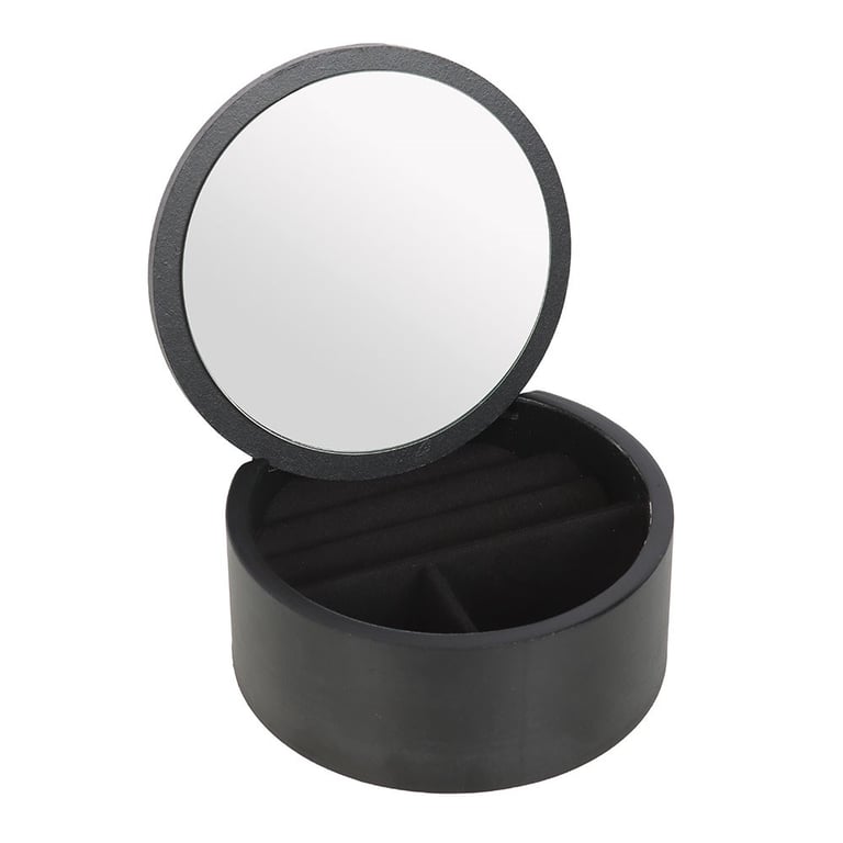 Black Talking Board Jewellery Box - Mystical Storage and Display Case with Mirror