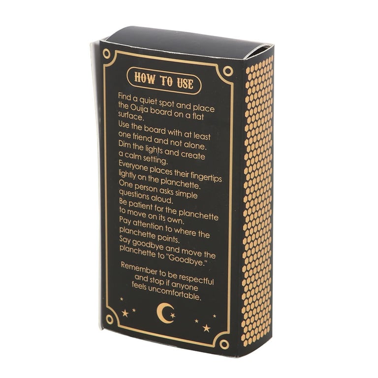 Mini Travel-Sized Talking Board for Spontaneous Spirit Sessions and Light-Hearted Entertainment