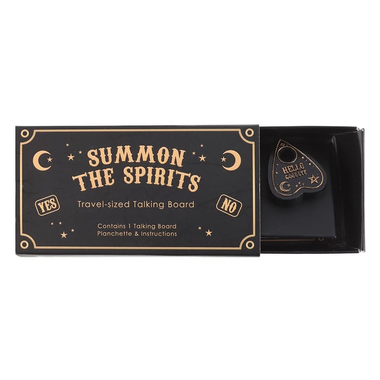 Mini Travel-Sized Talking Board for Spontaneous Spirit Sessions and Light-Hearted Entertainment