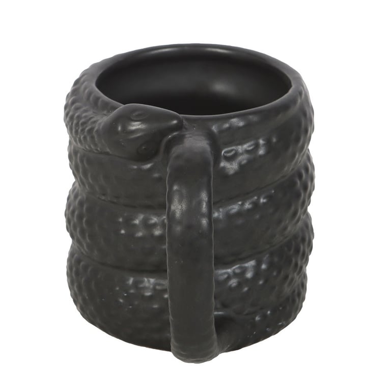 Black Snake Mug - Unique 500ml Microwave Safe Design