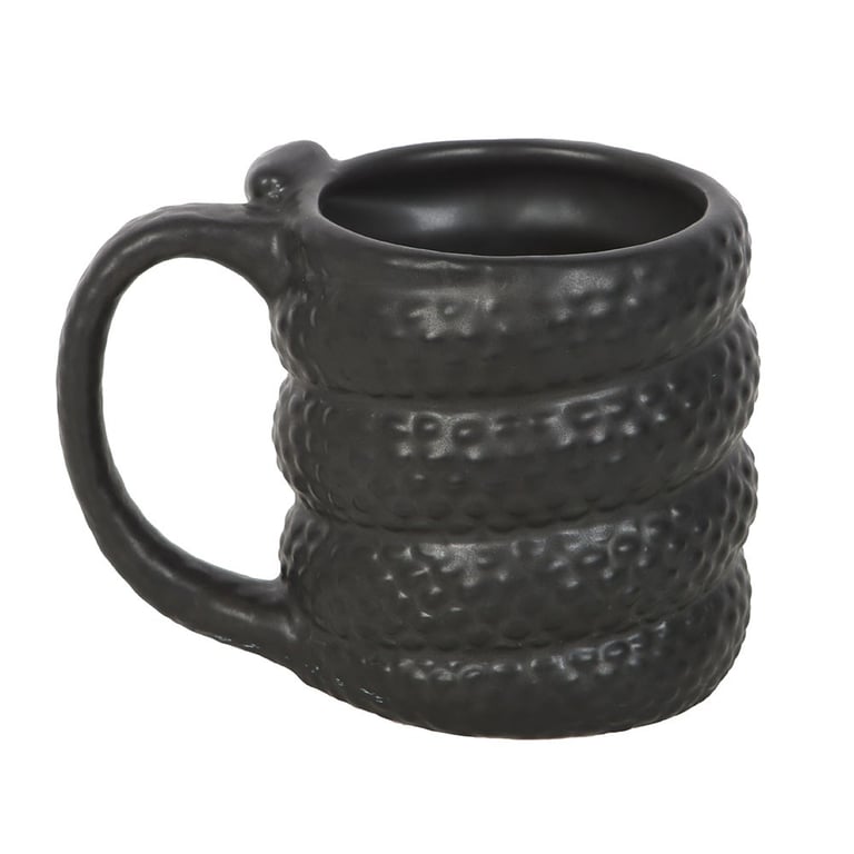 Black Snake Mug - Unique 500ml Microwave Safe Design