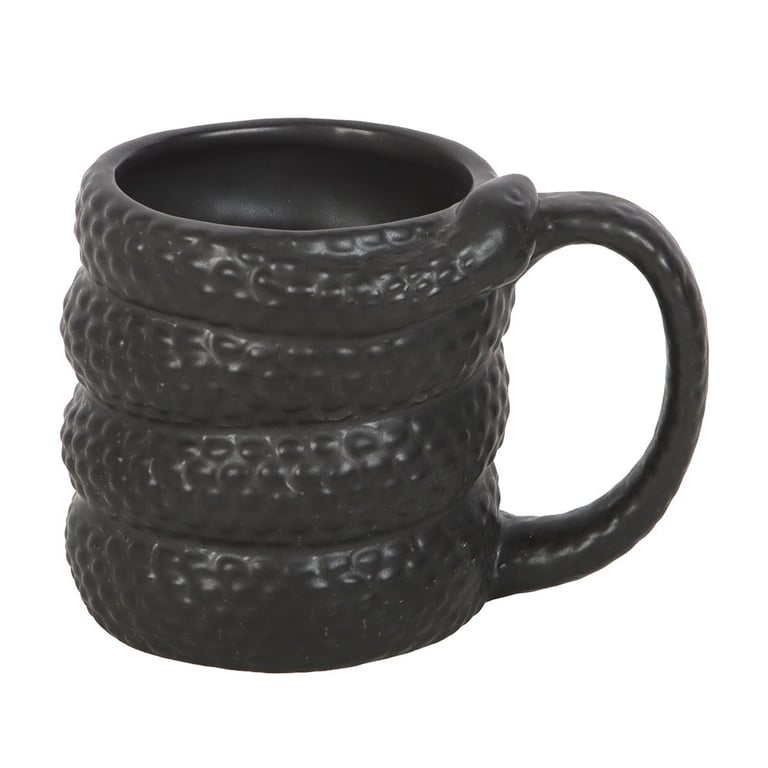 Black Snake Mug - Unique 500ml Microwave Safe Design