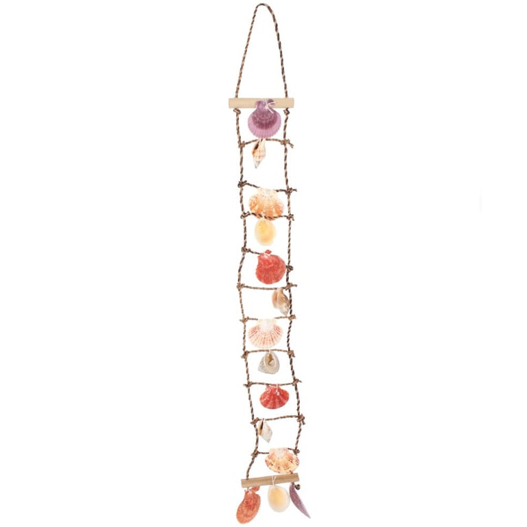 Decorative Sea Shell Ladder - Unique Home Decor Wall Art