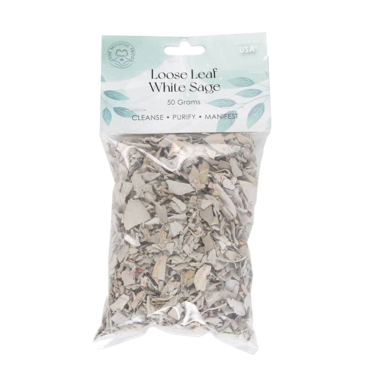 Loose Leaf White Sage - Smudging and Cleansing Herb for Home and Spirituality