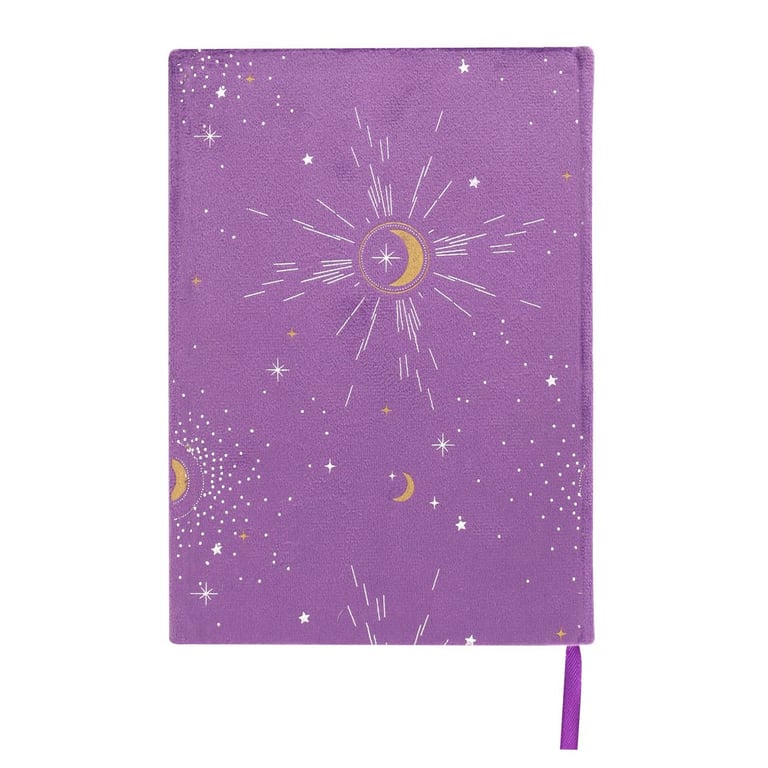 Air Element Velvet A5 Notebook - Knowledge, Imagination & Harmony in Every Line