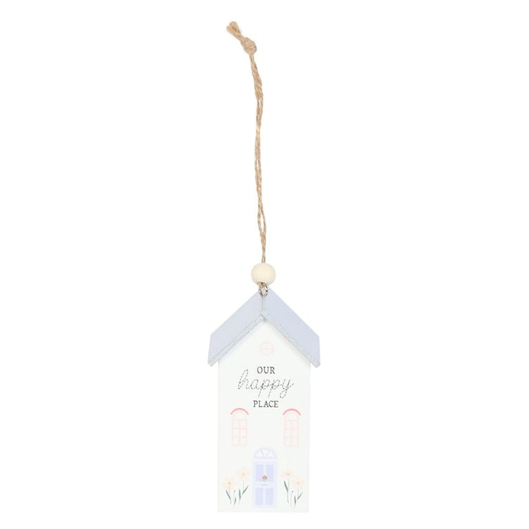 Our Happy Place Hanging Housewarming Decoration