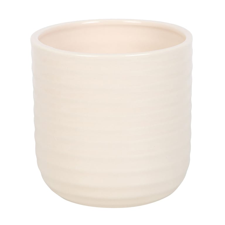 Hello Sunshine Ceramic Plant Pot with 3D Sunflower Design