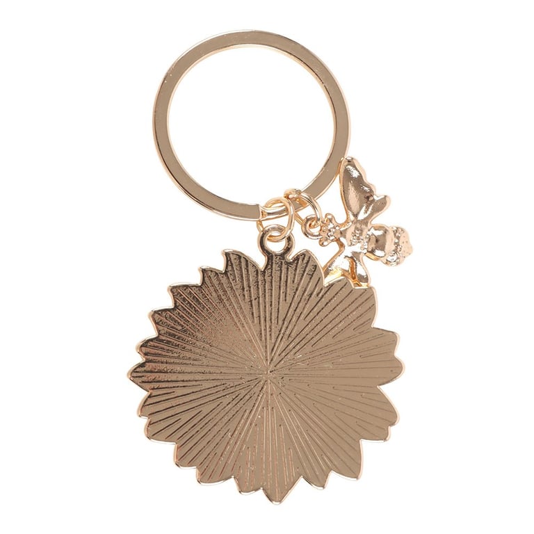 You Are My Sunshine Sunflower Keyring - Cheerful Gift for Her