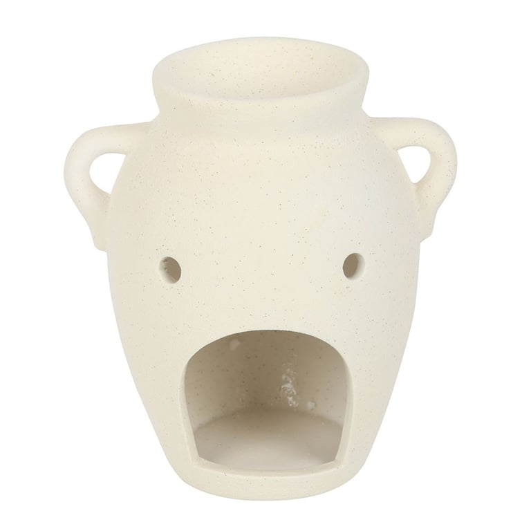 Elegant Urn-Style Oil Burner and Wax Warmer for Home Relaxation