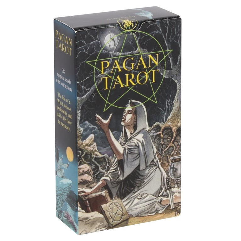 Pagan Tarot Card Deck - Spiritual Journey Guide by Gina M. Pace & Luca Raimondo