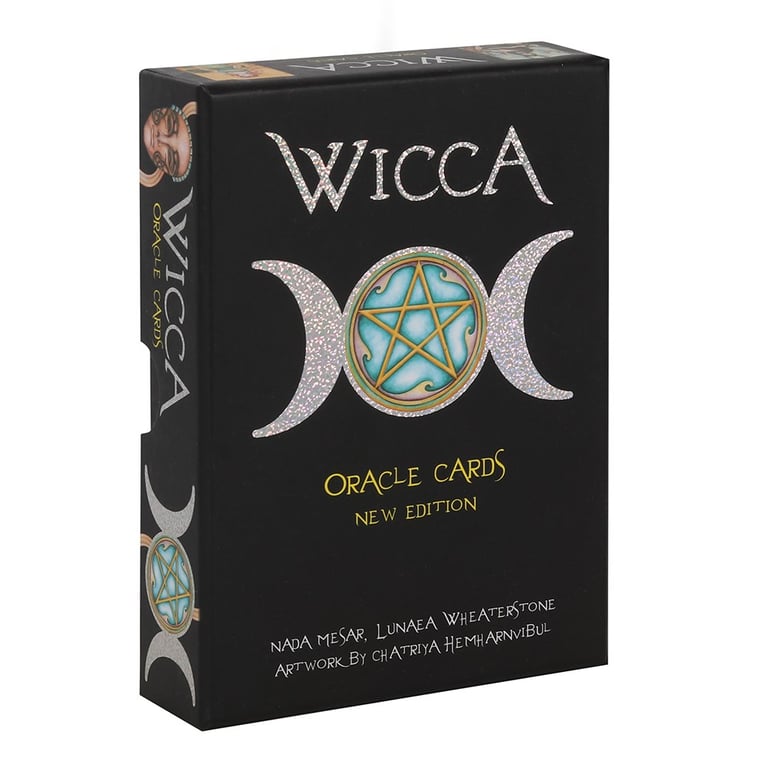 Wiccan Oracle Tarot Cards for Spiritual Growth and Self-Awareness - 33-Card Divination Deck