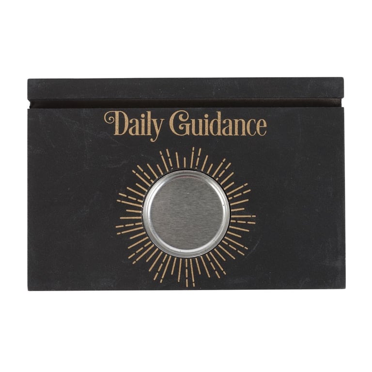 Daily Guidance Tarot Card Stand with Tealight Holder - Enhance Your Readings