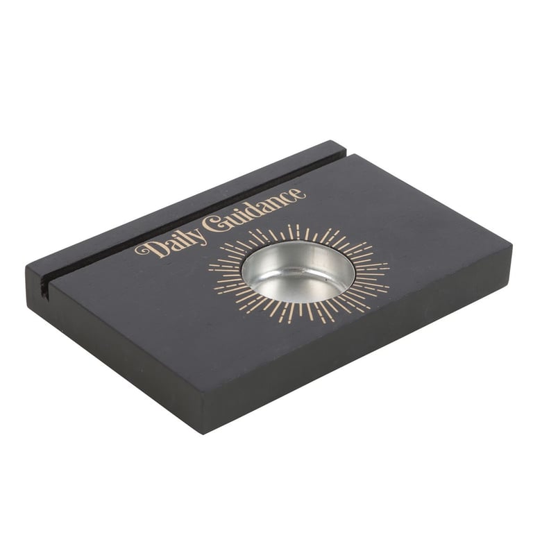 Daily Guidance Tarot Card Stand with Tealight Holder - Enhance Your Readings
