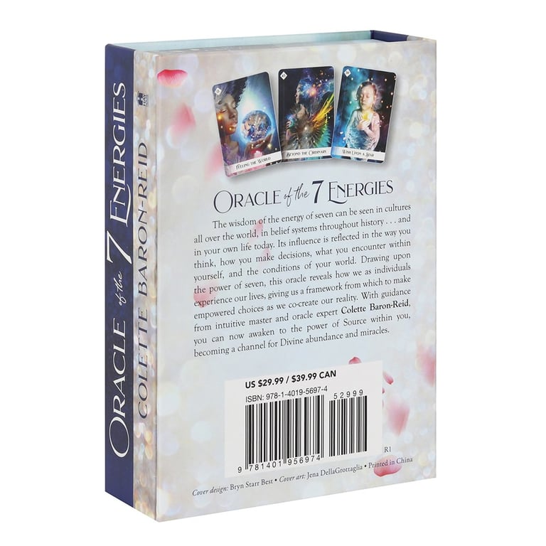 Colette Baron-Reid s 7 Energies Oracle Card Deck - Manifest Your Dreams with Thought-Provoking Guidance and Stunning Imagery