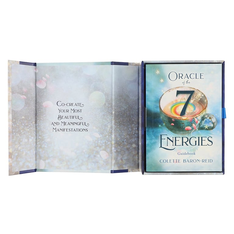 Colette Baron-Reid s 7 Energies Oracle Card Deck - Manifest Your Dreams with Thought-Provoking Guidance and Stunning Imagery