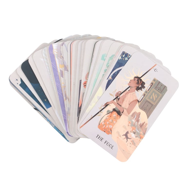 Sefirot The Spheres of Heaven Tarot Cards - Kabbalah Inspired 80-Card Deck with Guidebook