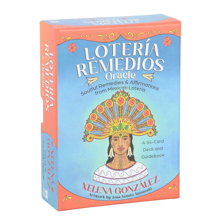 Loteria Remedios Oracle Cards for Divination and Self Reflection