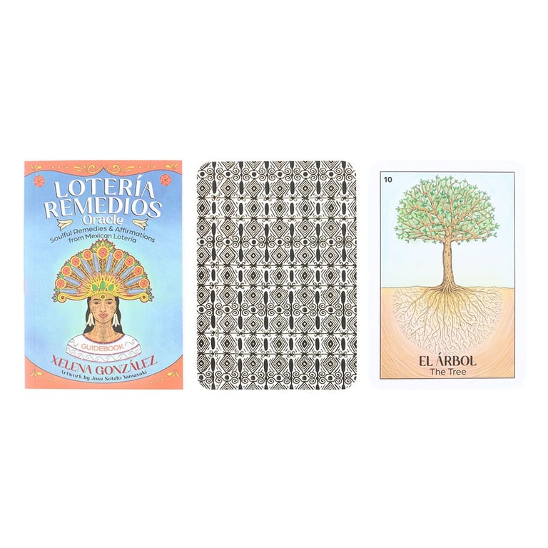 Loteria Remedios Oracle Cards for Divination and Self Reflection