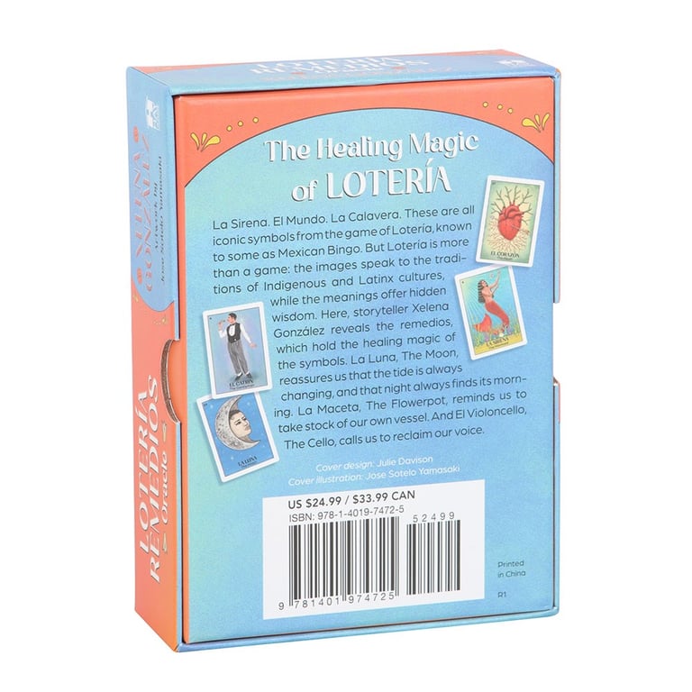 Loteria Remedios Oracle Cards for Divination and Self Reflection