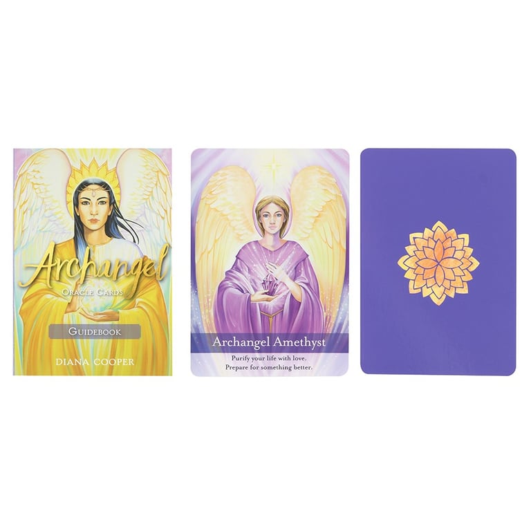 Archangel Oracle Cards - Spiritual Growth and Connection Deck by Diana Cooper