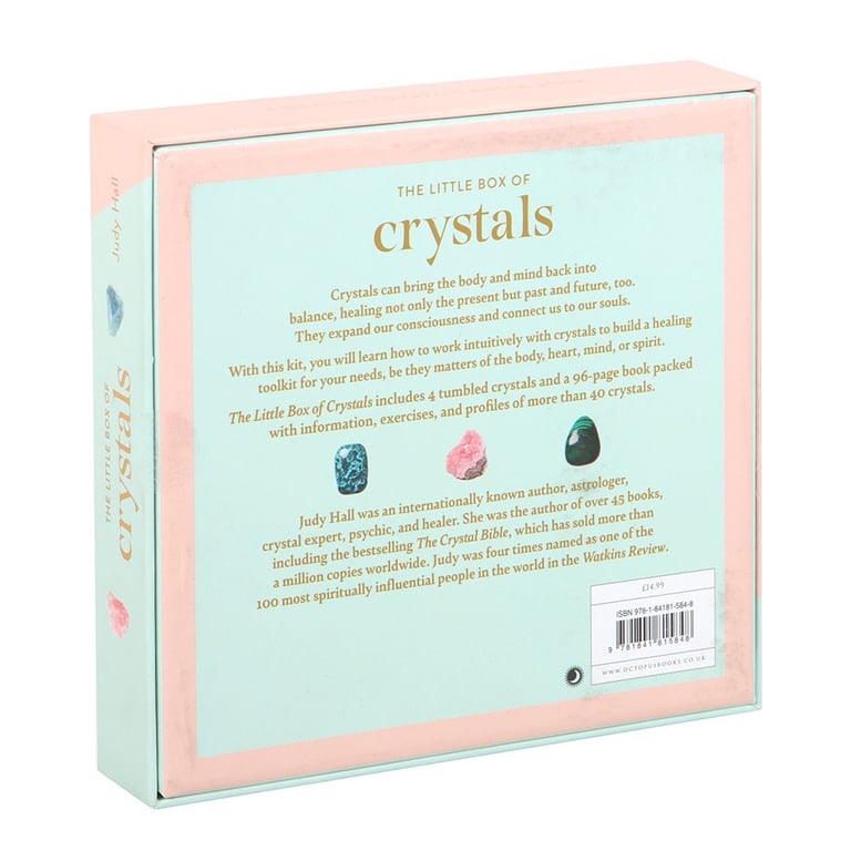 Healing Crystals Box Set - Mind Body Spirit Balance and Emotional Well-being