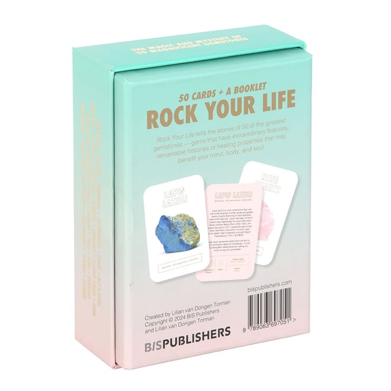 Rock Your Life Gemstone Fortune Telling Cards for Spiritual Growth and Personal Development