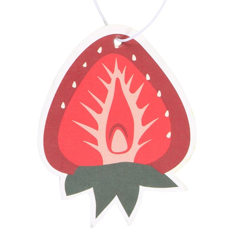 Strawberry Scented Air Freshener - Sweet Fruity Fragrance for Home and Car