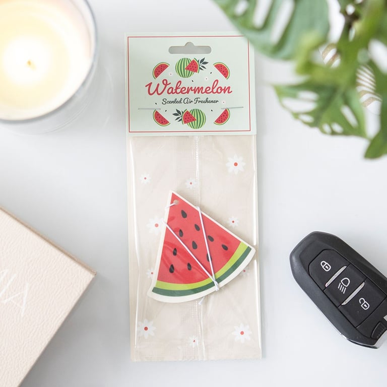 Watermelon Scented Air Freshener - Refreshing Fruity Fragrance for Car or Home