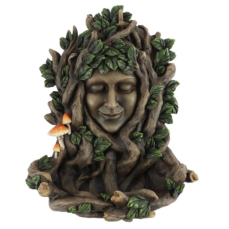 Green Goddess Bird Feeder - Attractive Garden Decoration and Wildlife Feeder
