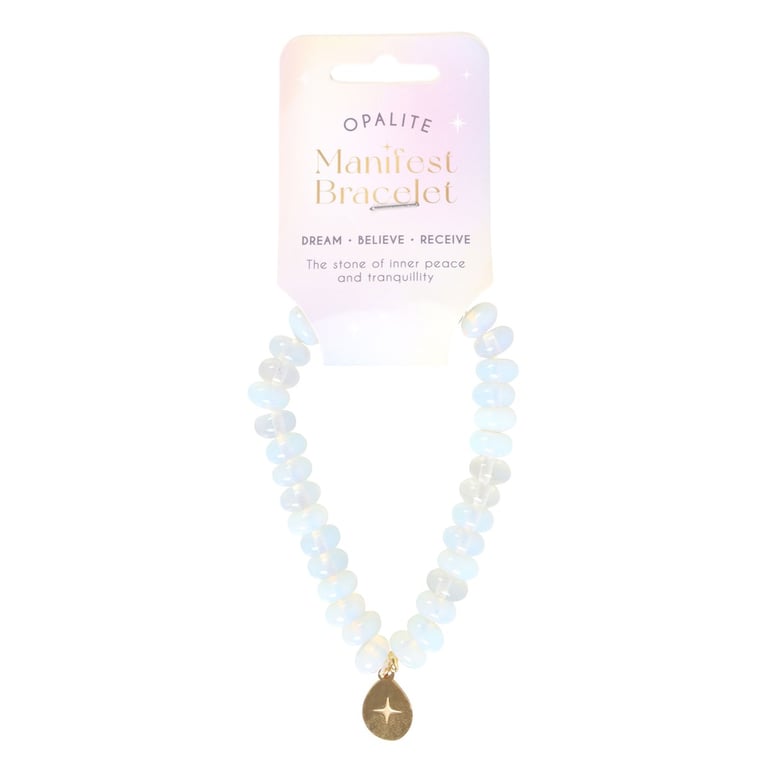 Opalite Manifestation Bracelet - Enhance Intuition and Spiritual Guidance