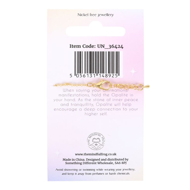 Opalite Manifestation Necklace: Intuition & Spiritual Insight