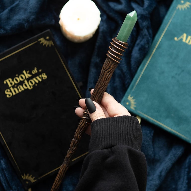 Green Aventurine Abundance Magic Wand - Attract Prosperity and Success
