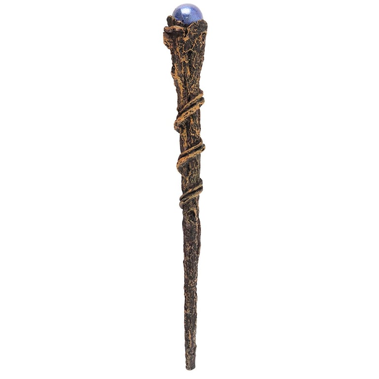 Purple Sphere Resin Magic Wand - 24cm Handcrafted Wizard s Companion