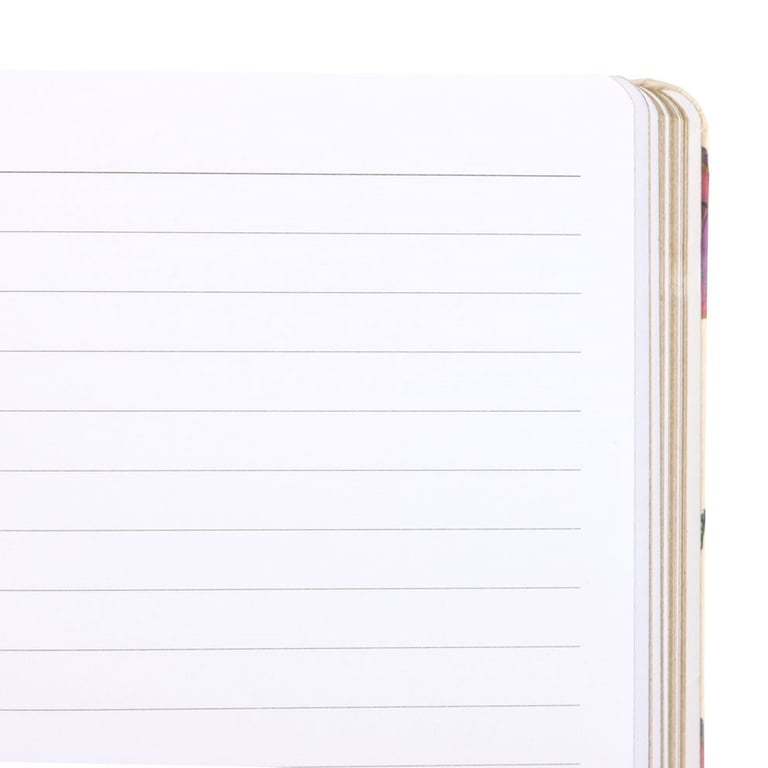 Beetle Print A5 Notebook with Gold Foil & Lined Pages
