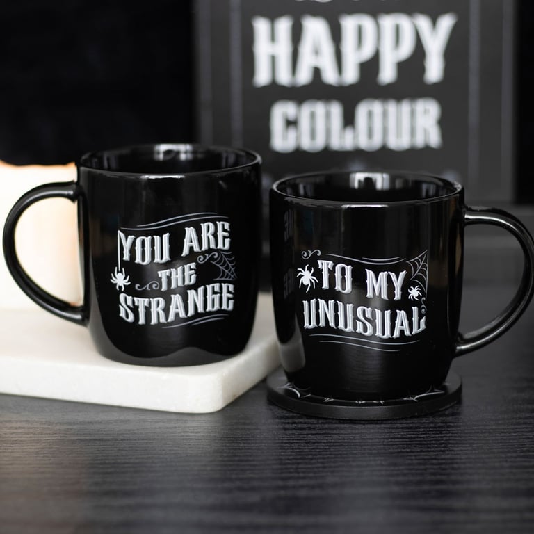 Gothic Mugs Set - Unique Gifts for Unusual Couples
