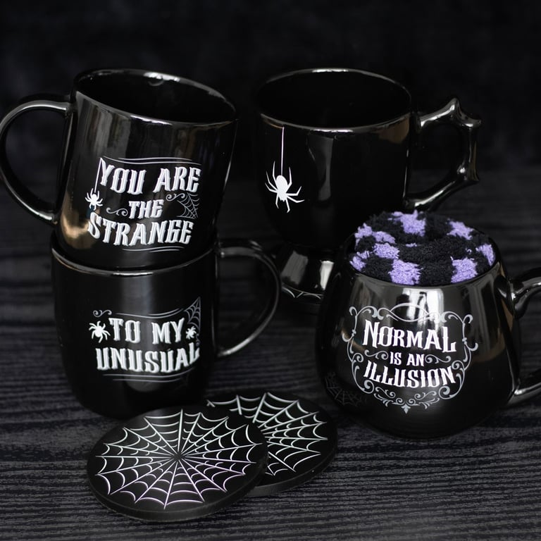 Gothic Mugs Set - Unique Gifts for Unusual Couples