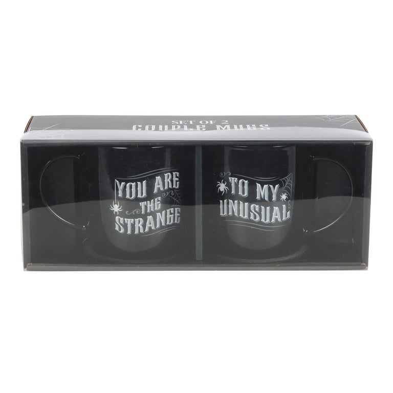 Gothic Mugs Set - Unique Gifts for Unusual Couples