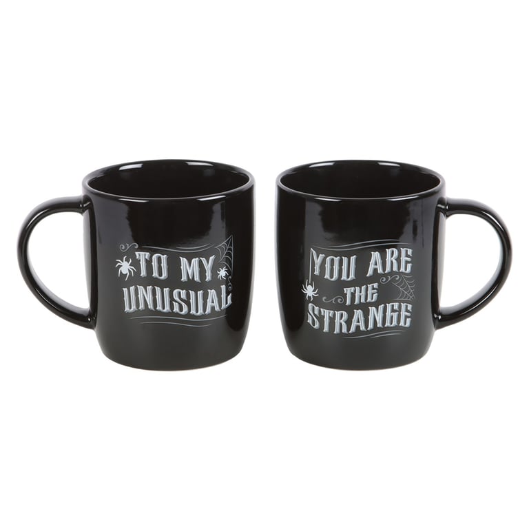 Gothic Mugs Set - Unique Gifts for Unusual Couples