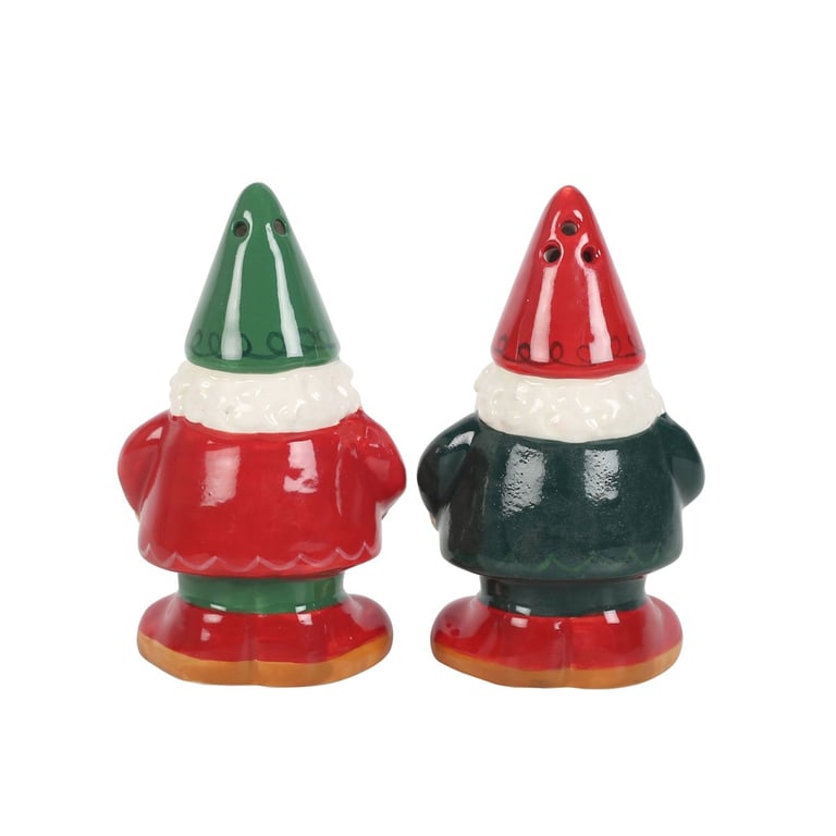 Gnome Salt and Pepper Shakers - Unique Dining Room Decor, Food Safe & Handwash Only
