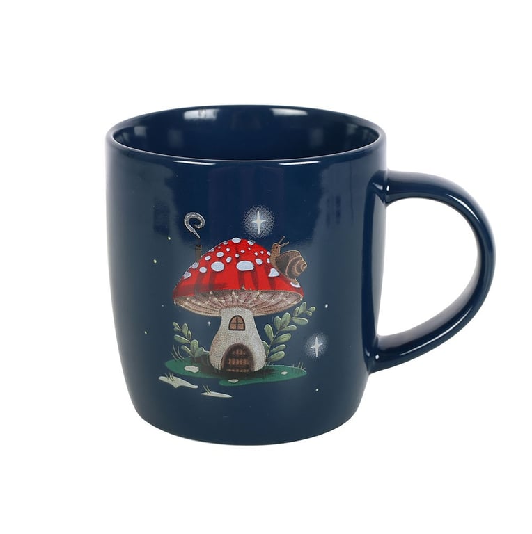 Gnome Sweet Gnome Winter Forest 350ml Ceramic Mug - Magical Morning Joy