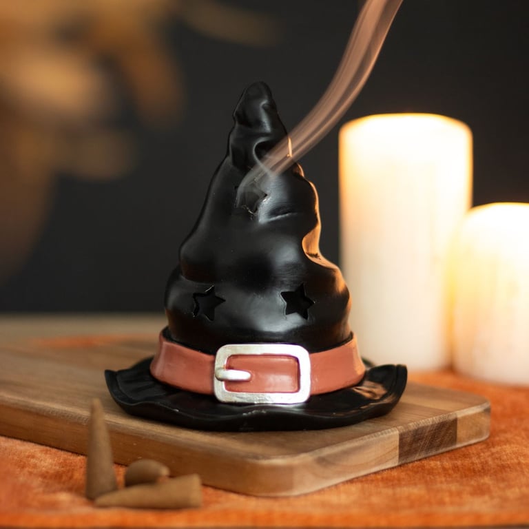 Witch Hat Incense Cone Burner - Home Fragrance Essentials