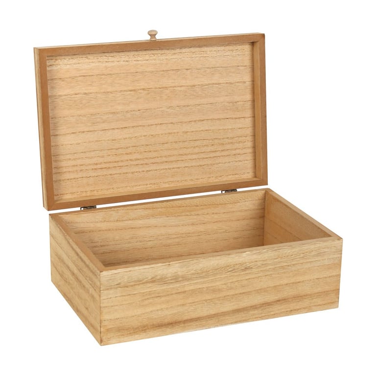 30cm Customisable Winter Solstice Ritual Box - Nature-Themed Storage & Decor
