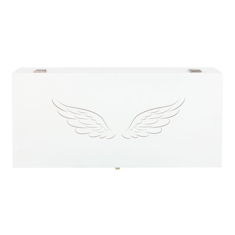 Angel Wing Memory Box - Elegant Storage for Cherished Memories and Thoughtful Gift