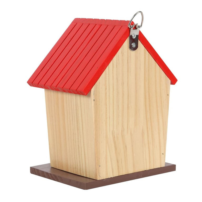 Garden Robin Bamboo Bird House - Meaningful Wooden Memorial Garden Accessory