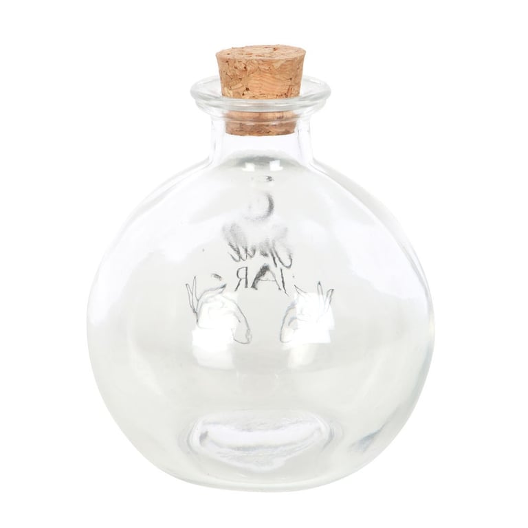10cm Glass Spell Jar - Amplify Energy & Manifest Desires with Included Recipe Booklet