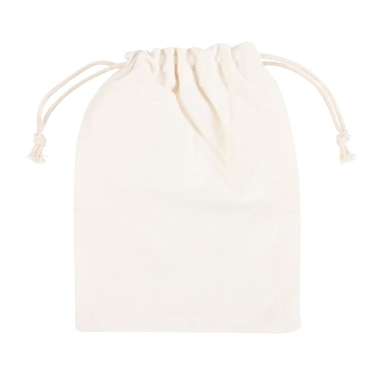 Cotton Crystal Storage Bag - Drawstring Organizing Bag for Crystals and Tumblestones