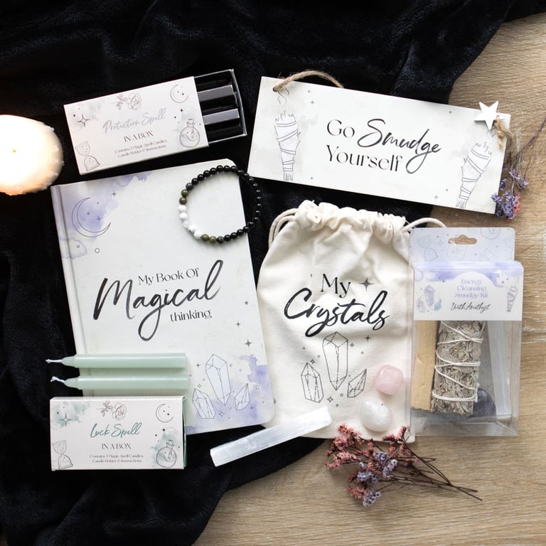 My Book Of Magical Thinking A5 Notebook - Lined Pages for Modern Witches