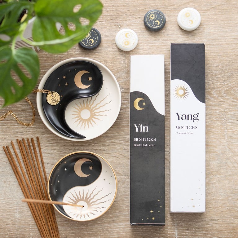 Yin Yang Stacking Trinket Dish - Harmonious Balance Home Decor