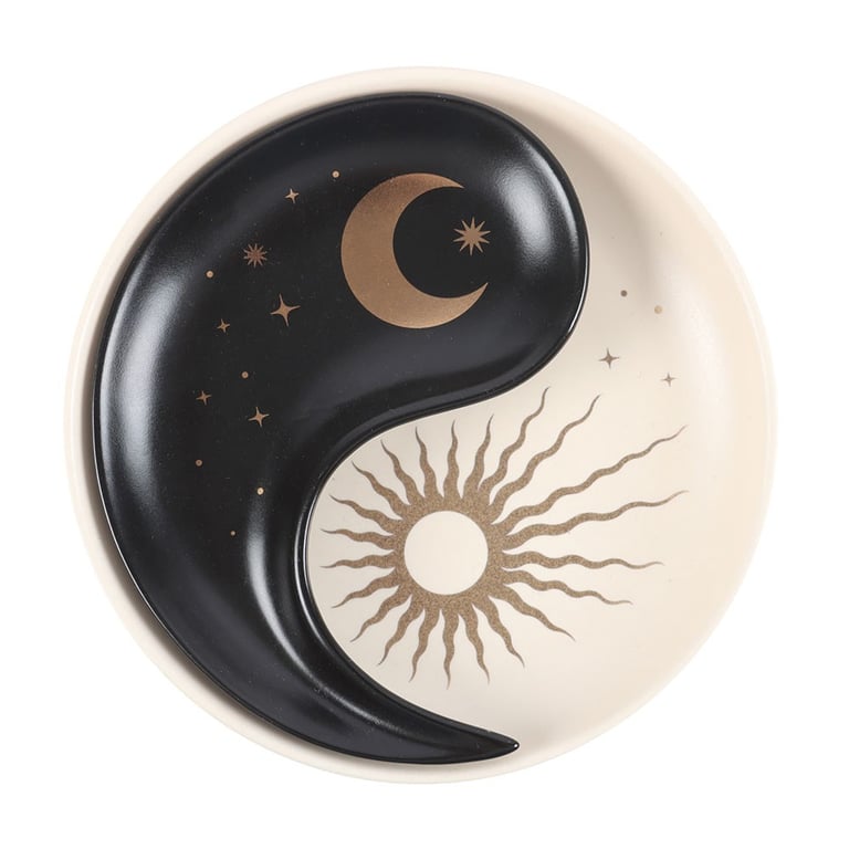 Yin Yang Stacking Trinket Dish - Harmonious Balance Home Decor