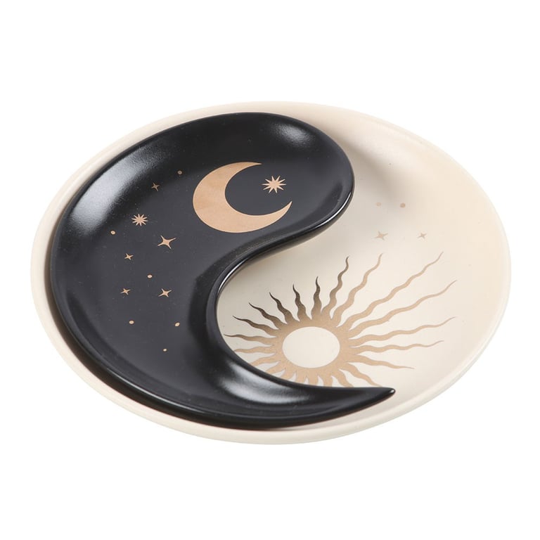 Yin Yang Stacking Trinket Dish - Harmonious Balance Home Decor